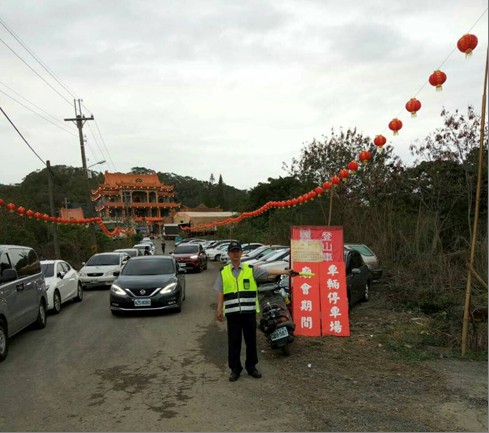 警分局執行南化天艷宮入火安座大典慶典活動圓滿達成任務【圖/翻攝畫面】