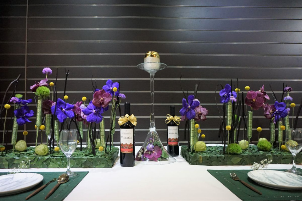 植物園展出《食全十美－餐桌花藝設計》特展