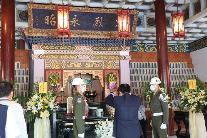 台南市舉行公祭革命先烈陣亡將士春祭典禮 黃偉哲感念烈士精神