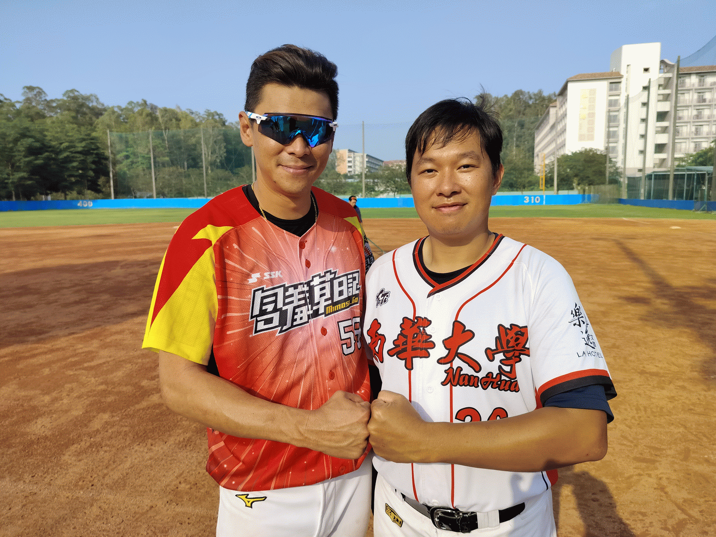 南華大學棒球隊OB賽復辦，特邀含羞草日記棒球隊進行對抗