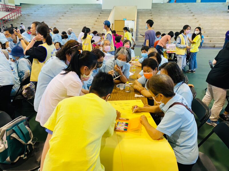 旗津醫院舉辦「第一屆旗津長照島盃銀髮趣味競賽暨社區家庭日」