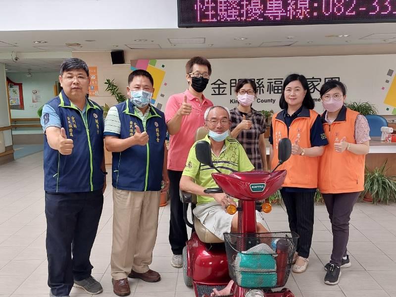 金門榮服處端節前夕慰問福田家園榮民眷