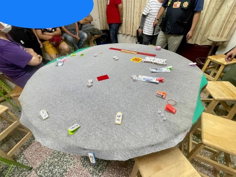 淨化地方治安　竹市警三分局破獲百萬賭資職業賭場