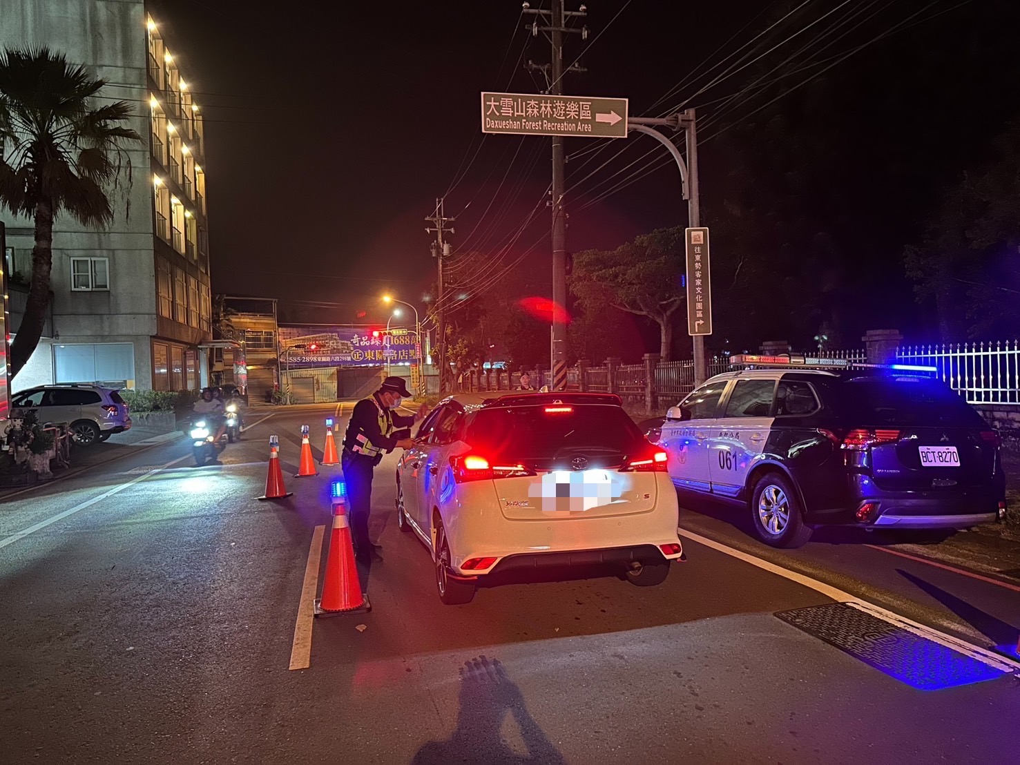 確保清明連假道路安全｜東勢警強化執法力度