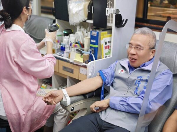 中油石化事業部舉辦捐血活動  黃三泰呼籲社會大眾踴躍參與