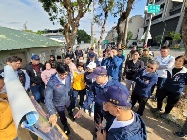 高市府重建軍方圍牆 美術館泥黃色淹水有對策