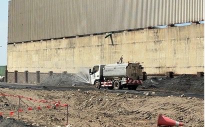 守護空氣品質！　中市環保局嚴查工地揚塵