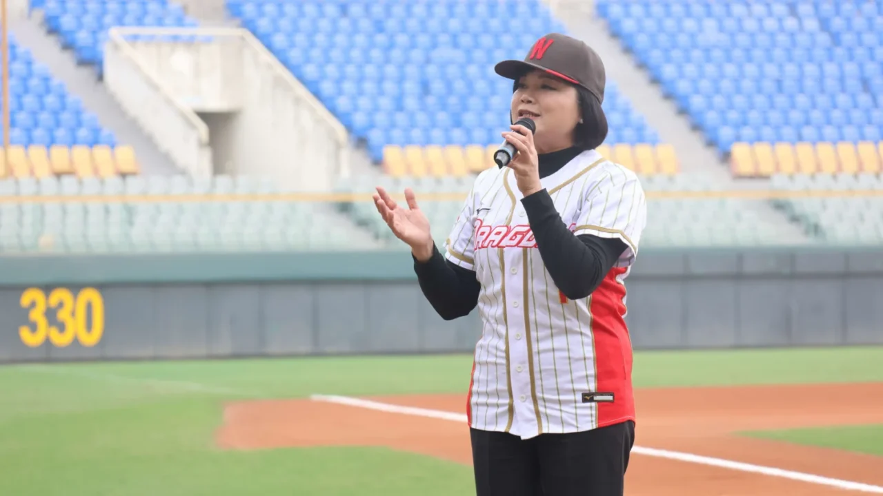 張麗善縣長出席味全龍春訓勉勵球員  展現雲縣對棒球運動的全力支持與推動