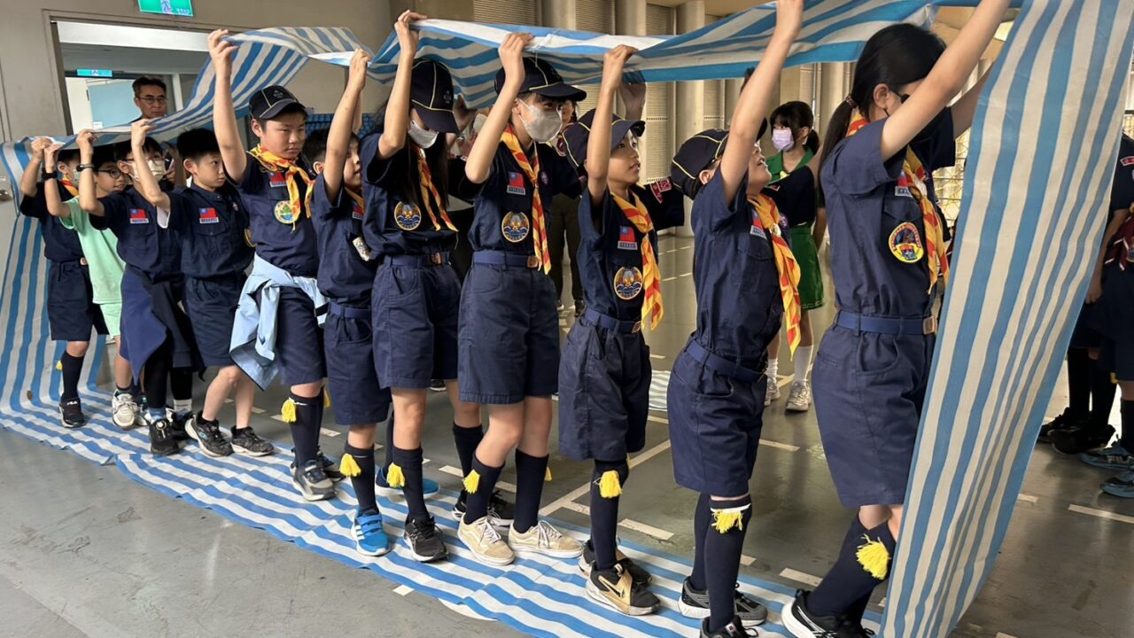 中市幼童軍聯團熱鬧登場　「梧棲樂童遊」帶領學童體驗多元學習樂趣
