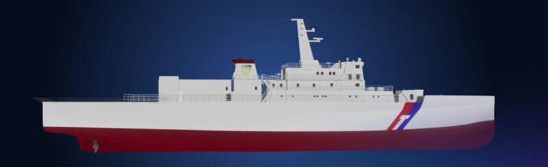 台船取得海巡署1000噸級巡防艦6艘建造標案